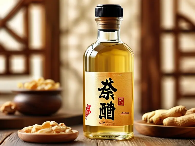 自制人参酒成品展示