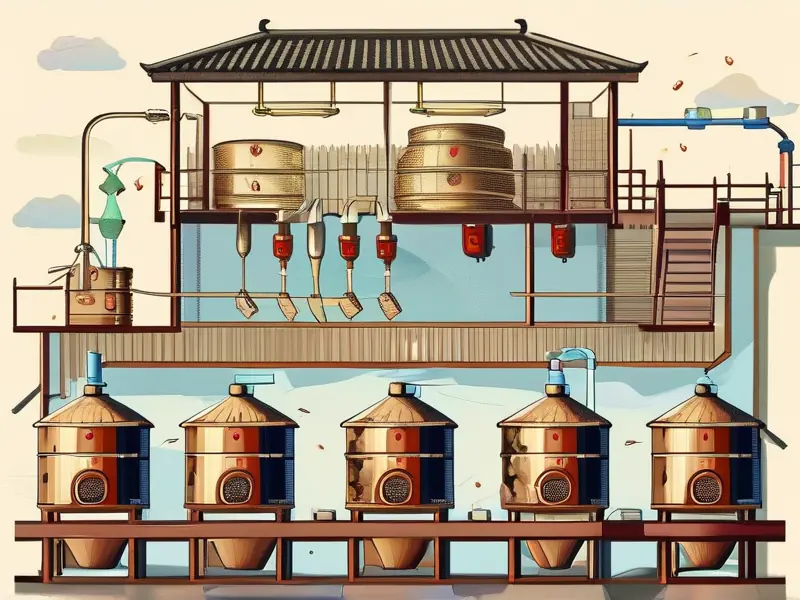 白酒酿造过程图解
