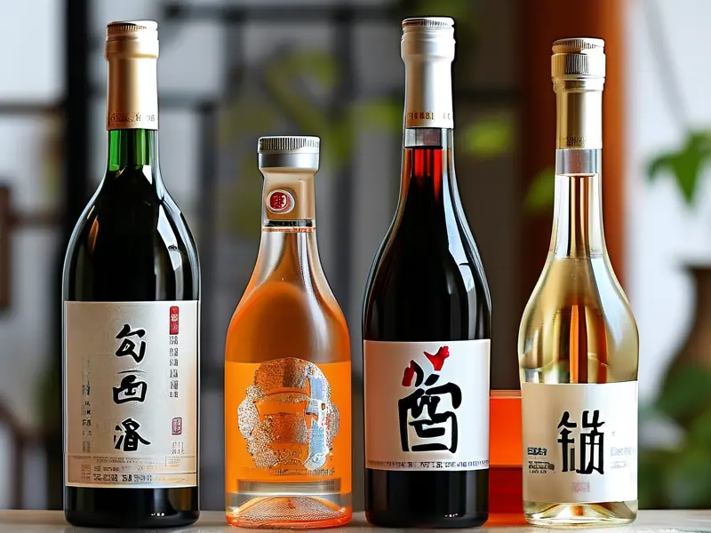 勾兑白酒与纯粮酿造白酒对比示意图