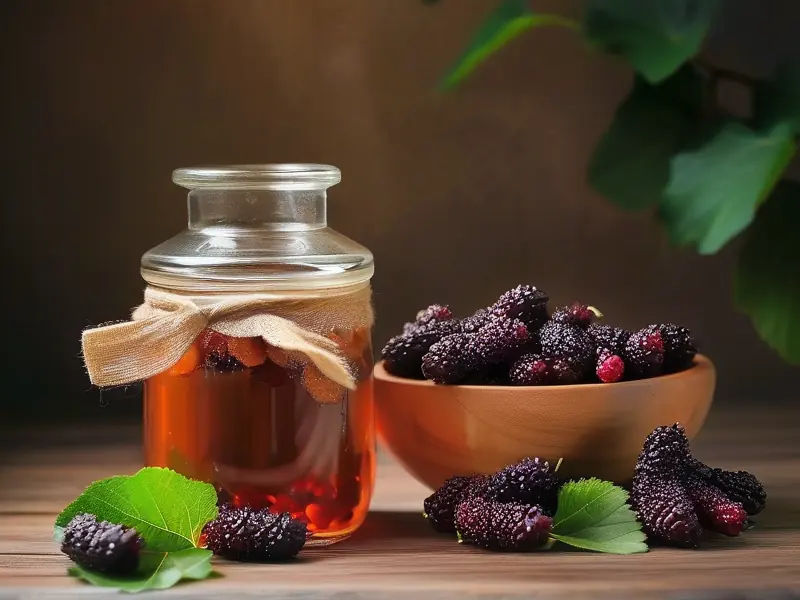 家庭自制桑葚酒的方法步骤图解