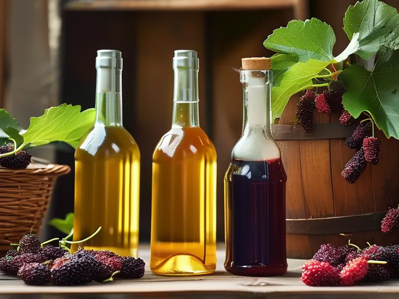 桑葚酒制作过程实拍图