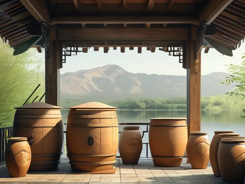 沙湖酿酒工坊实景拍摄图