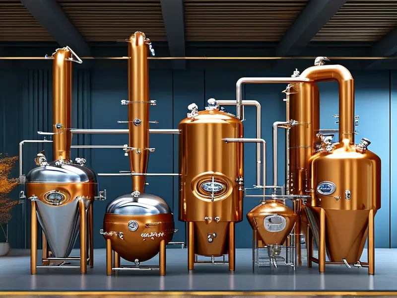 山东泰安酿酒设备展示