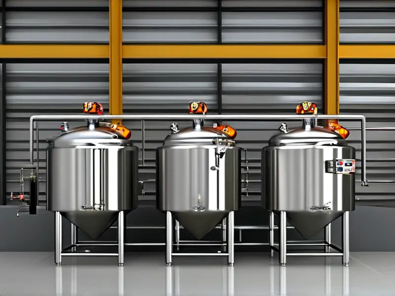 山东小型酿酒设备全套不锈钢装置工作场景
