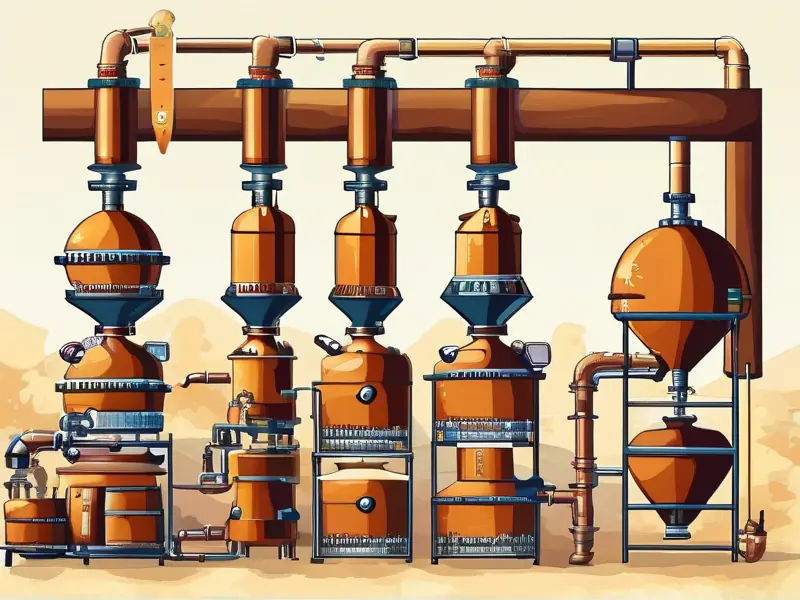 烧酒传统酿造工艺流程示意图