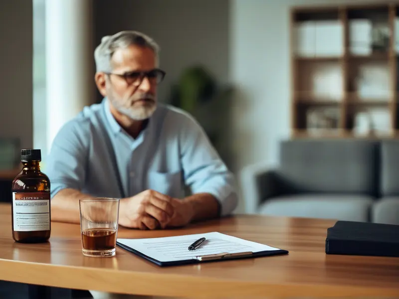 专业医师指导戒酒咨询过程