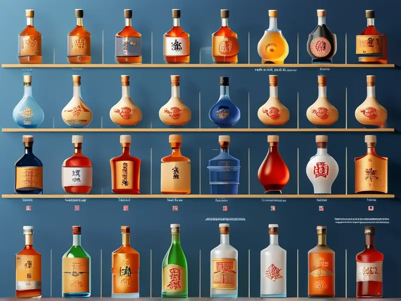 十二种白酒香型工艺及特征对比图