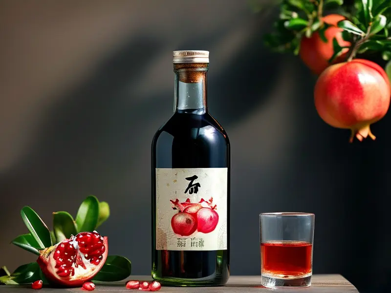 石榴泡酒制作过程及成品展示