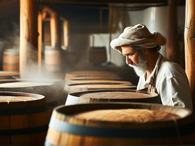 熟料酿酒技术实际操作场景展示