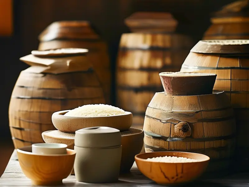 甜米酒制作过程关键步骤图解