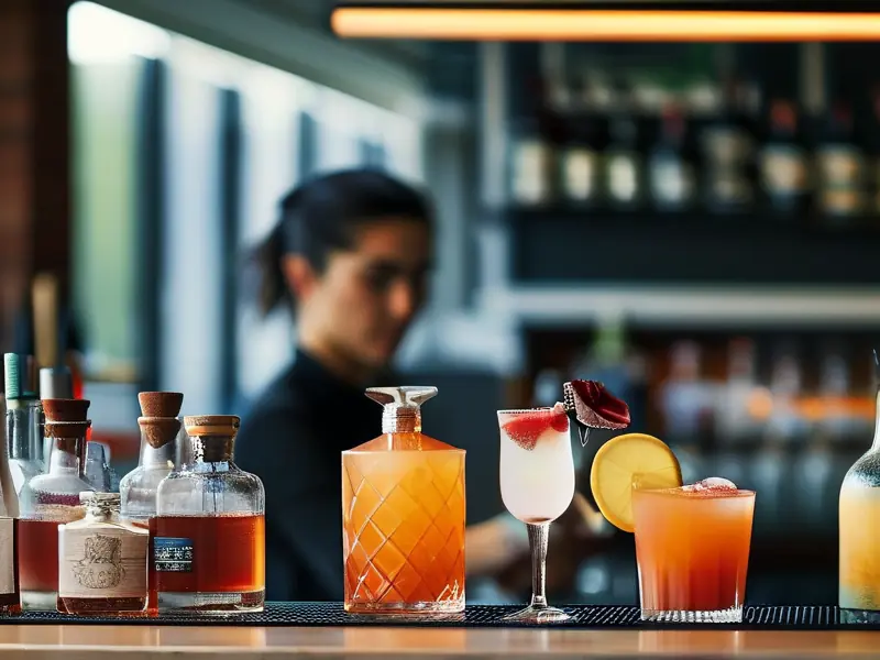 专业调酒师培训学校教学场景