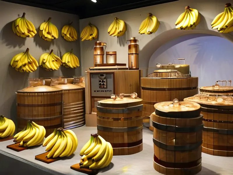 香蕉白兰地白酒酿制过程