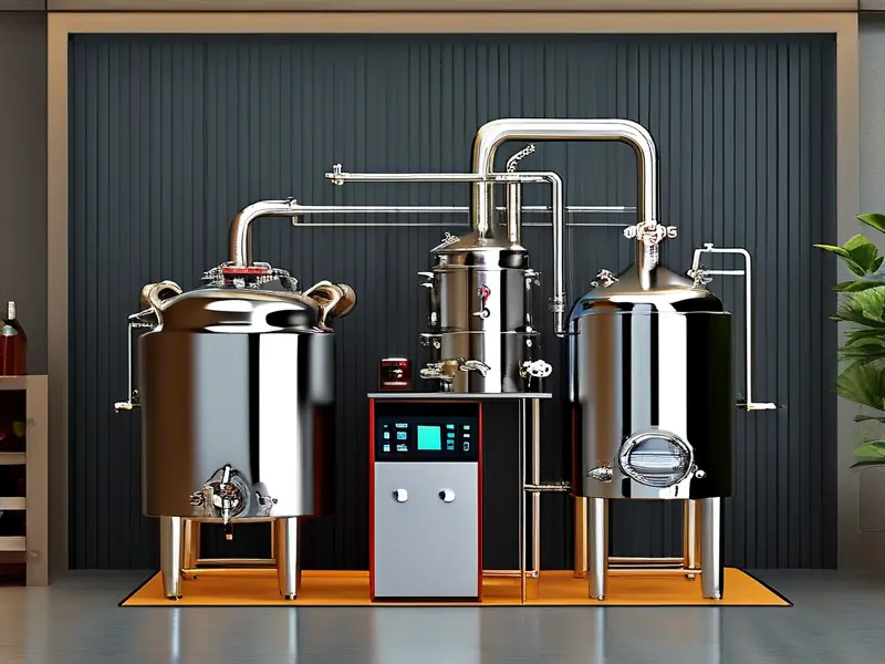 小型酿酒设备实拍图-南楼山酿酒技术网提供