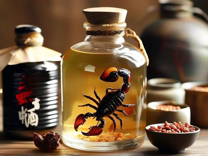 蝎子泡酒制作方法视频教程图解