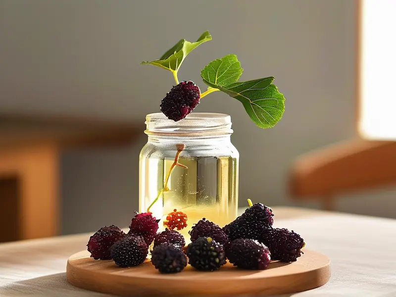 新鲜桑葚泡酒制作步骤图解