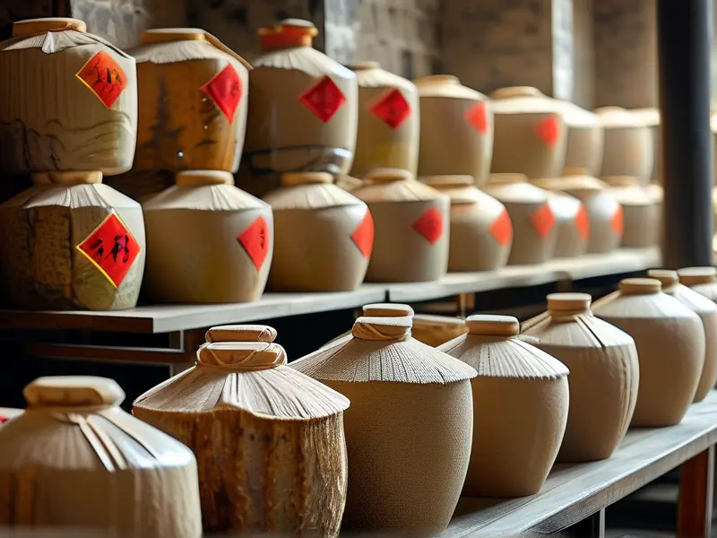 信阳米流酒传统制作工艺展示