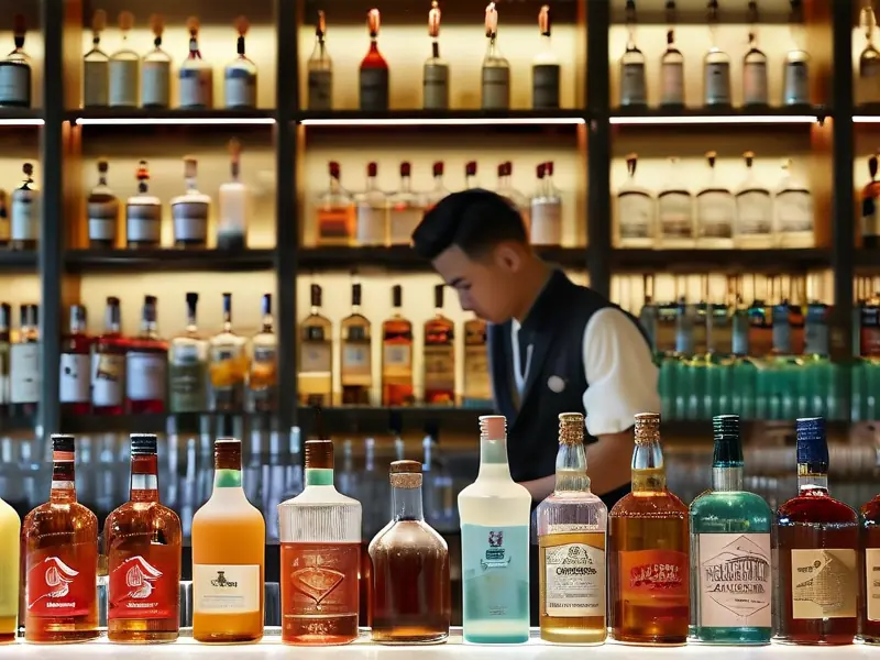 长沙调酒师培训学校学员实操调酒