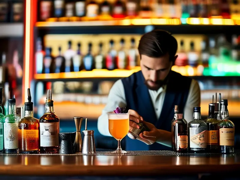 专业调酒师培训现场
