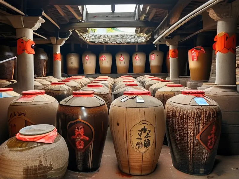 杨林肥酒传统酿造工艺展示