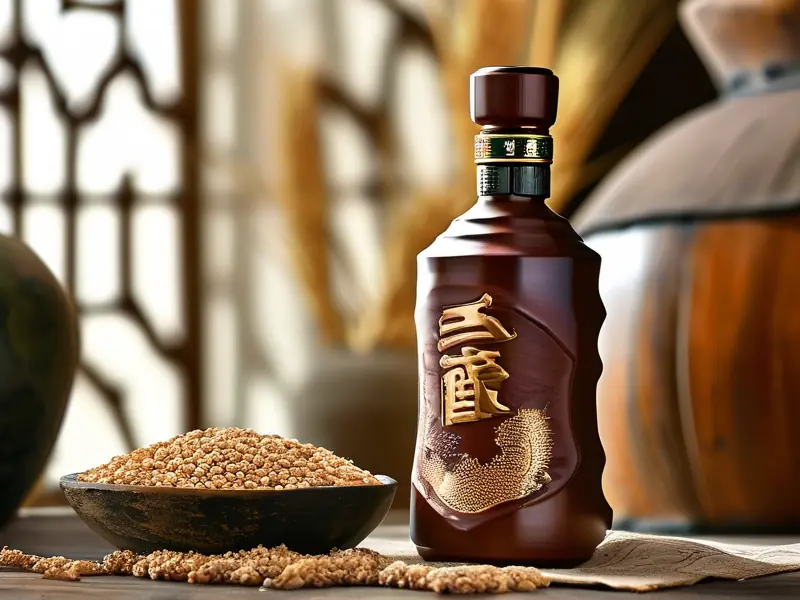 烟台古酿52度浓香型白酒实物展示