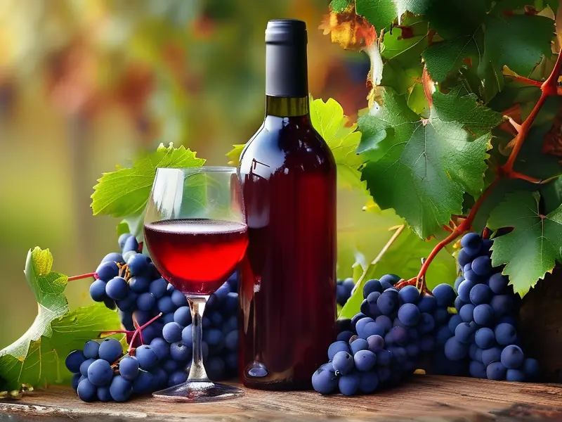 野葡萄酿酒过程展示图