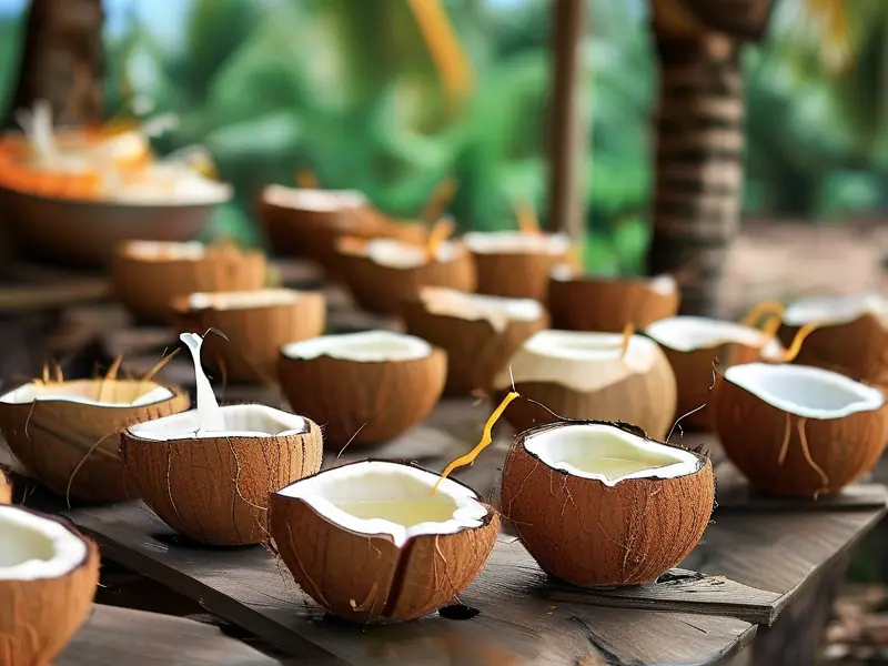 椰子酒制作过程详细步骤图解