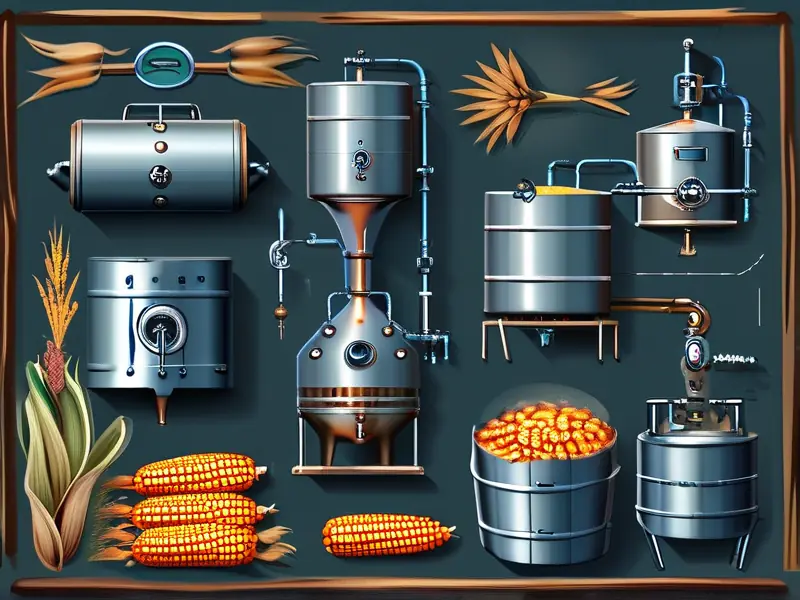玉米酿酒技术展示图