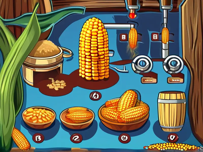 玉米酿酒技术视频教程关键步骤示意图