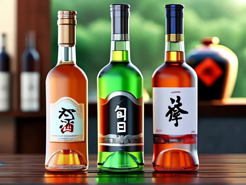勾兑酒与纯粮酒对比图