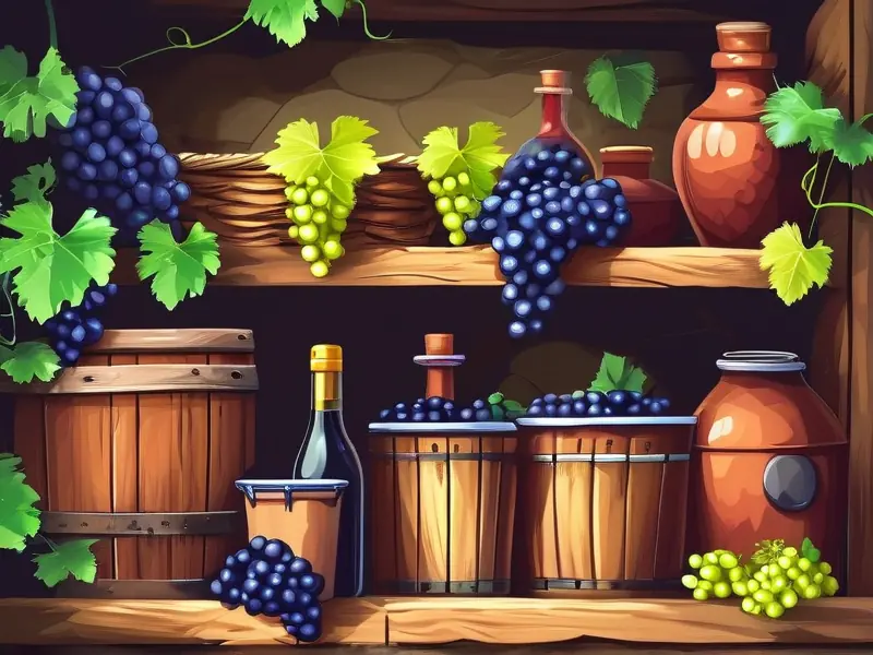 家庭自酿葡萄酒制作过程实拍图