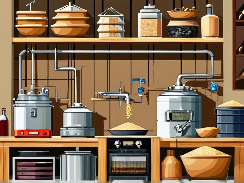 家庭粮食酿酒步骤图解