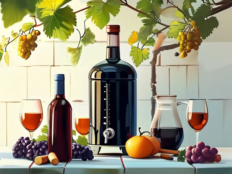 家庭自酿葡萄酒灭菌方法示意图