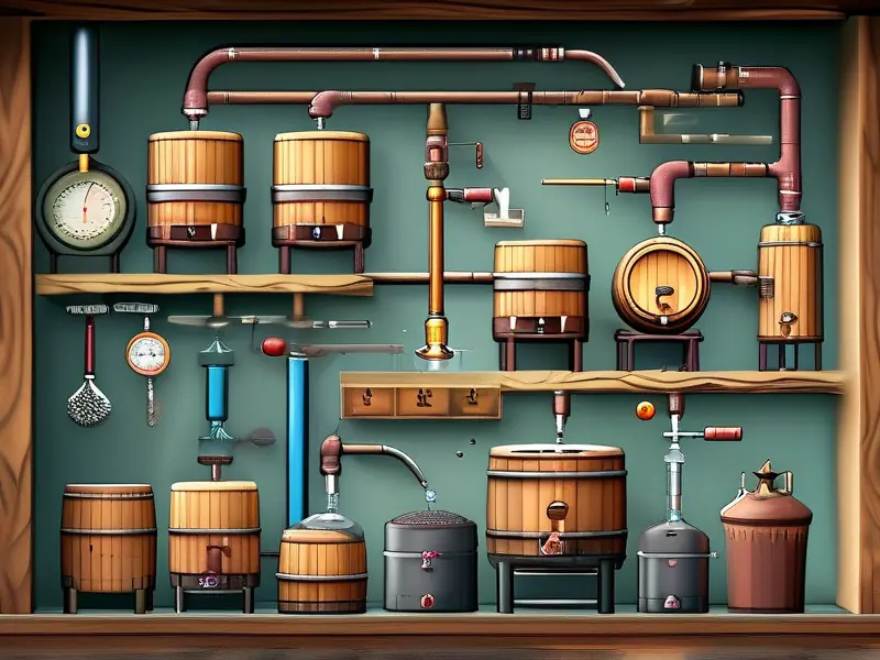 家庭自酿白酒工艺流程实拍图