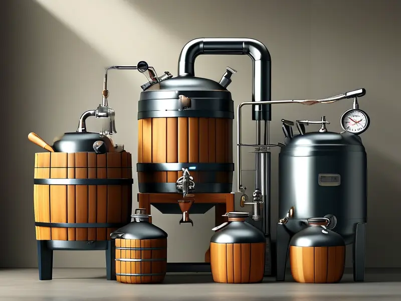 自酿白酒全套设备展示