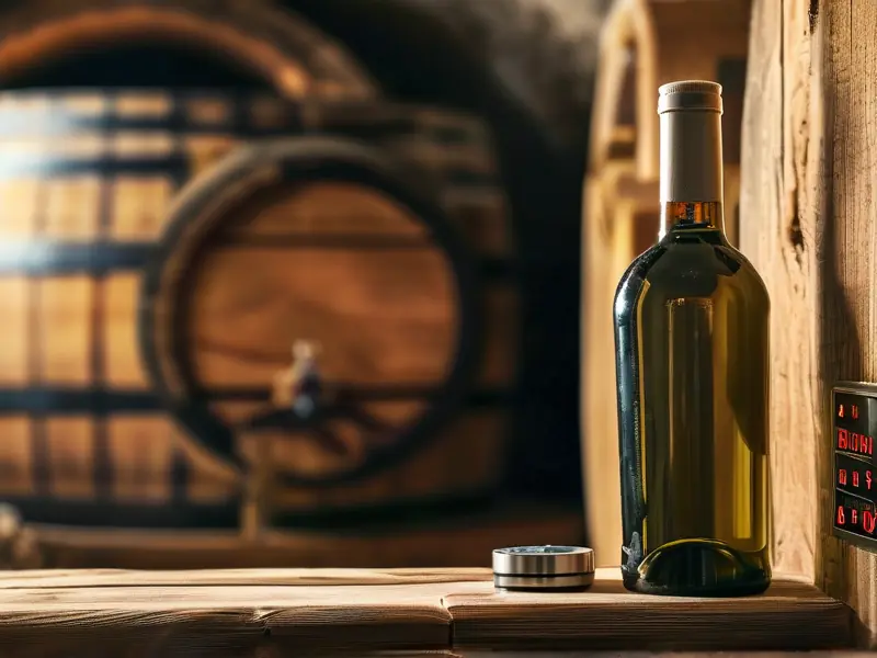 自酿白酒保存环境示意图