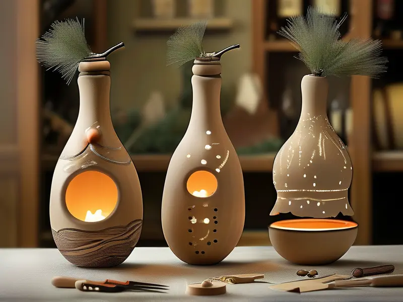 自制酒葫芦制作过程展示