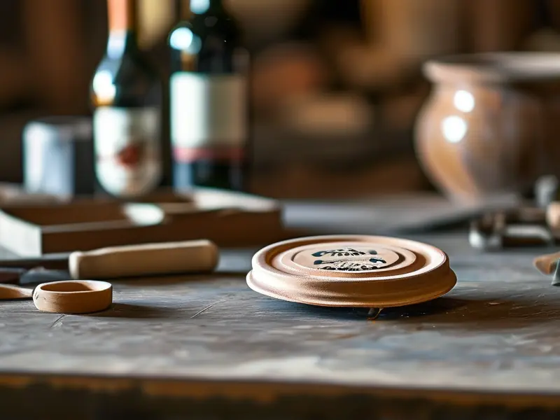 自制酒坛子盖子的步骤展示