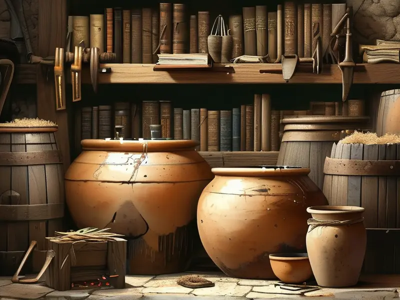 古代酿酒工艺学记载场景
