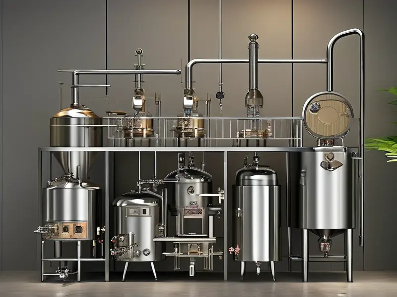 100斤酿酒机设备展示图