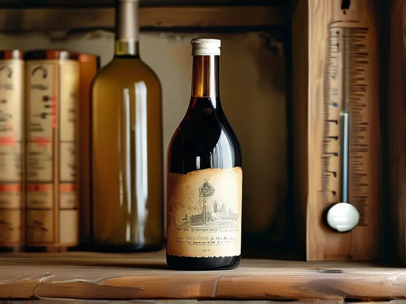 白酒正确储存环境示意图