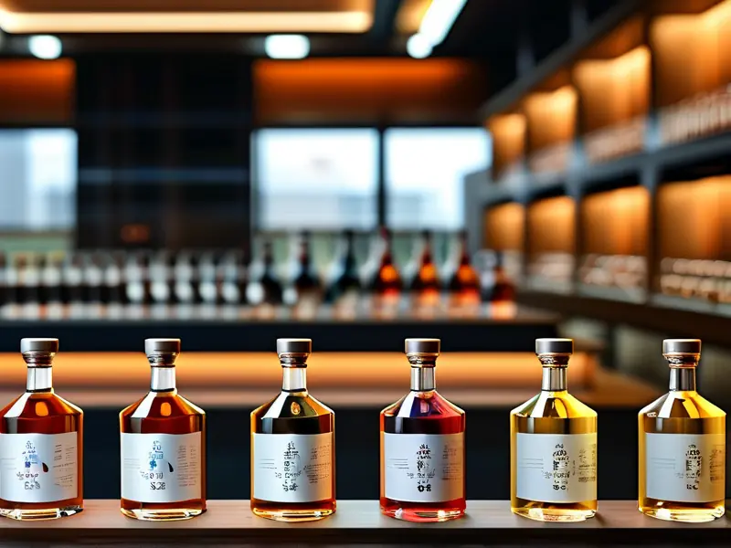 白酒勾兑操作流程技术展示图