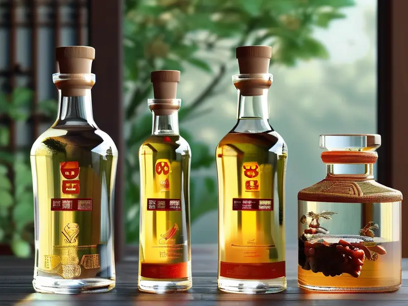 白酒勾兑工艺流程示意图