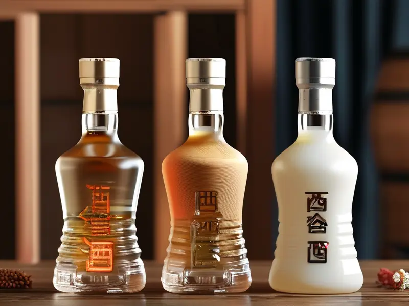 白酒勾兑与纯粮酒对比图