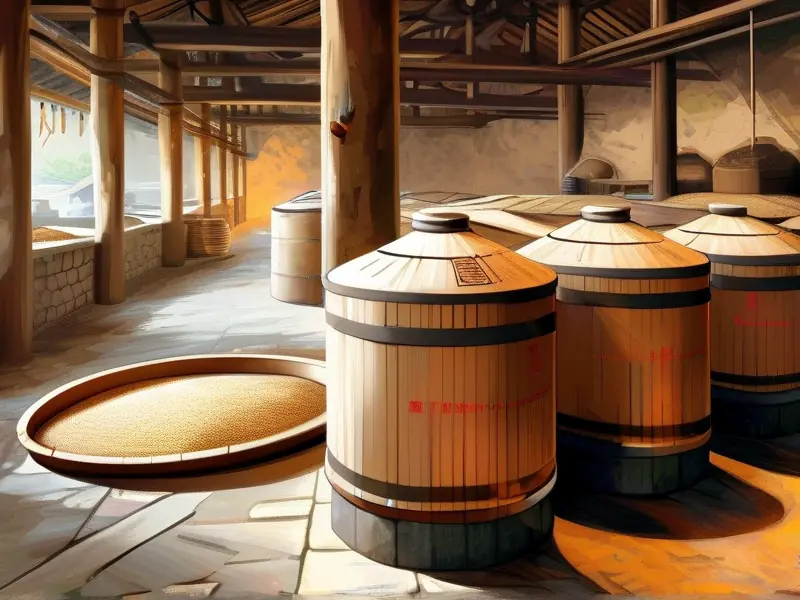 白酒制作工艺流程详解图