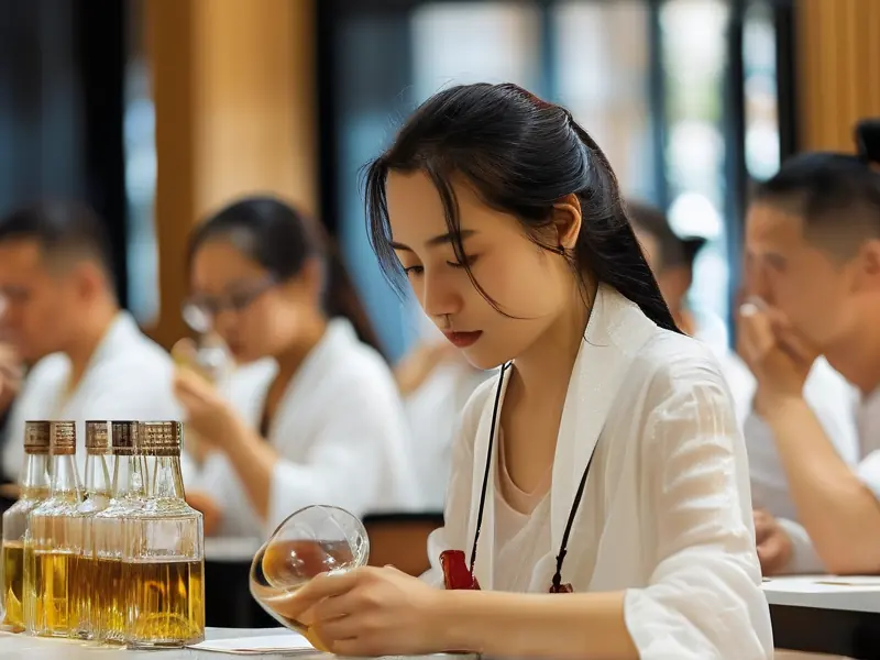 重庆白酒品酒师培训学校课堂实景
