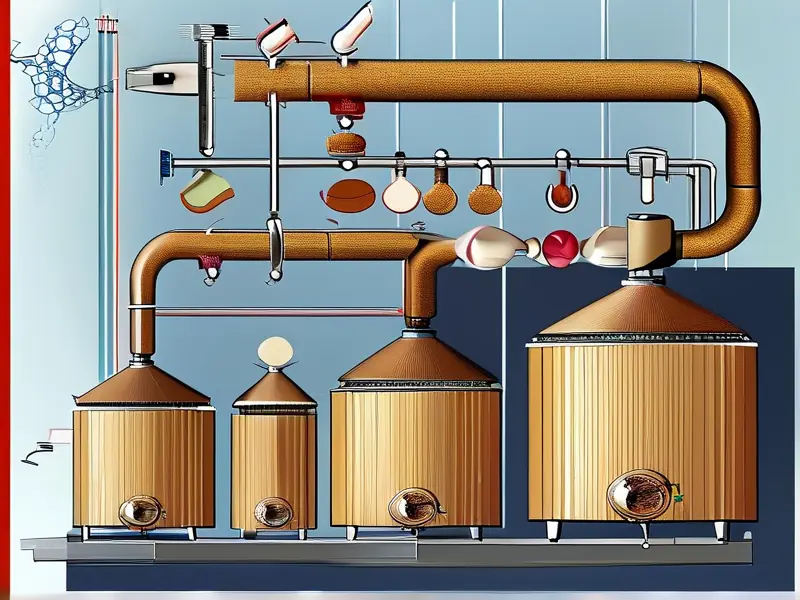 大曲麸曲结合酿酒工艺流程图