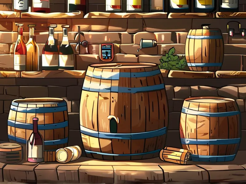 刚烧好的酒储存方法示意图