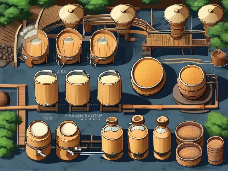 固态酿酒工艺流程图解