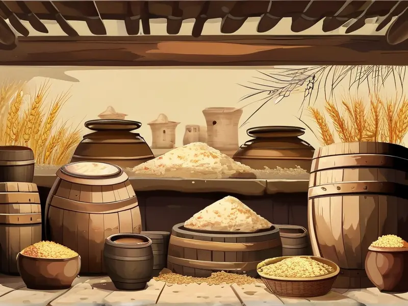 古法酿酒传统工艺实景展示