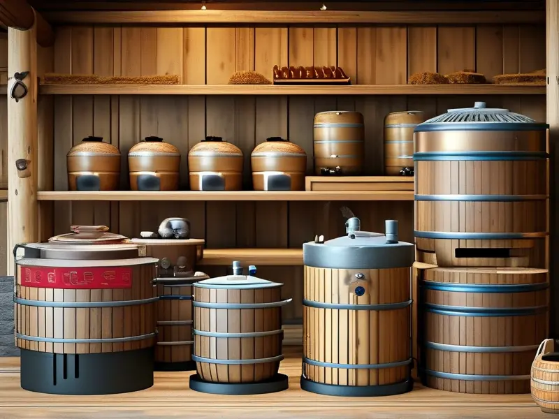 古法酿酒设备全套实物展示
